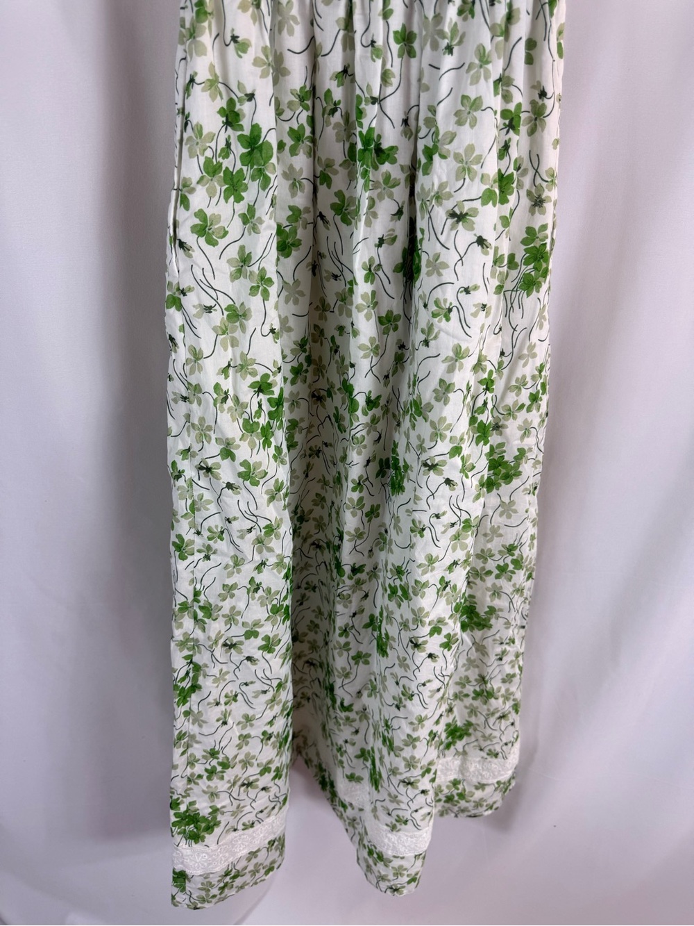 HILL HOUSE Green Sweet Pea Scarlett Nap Dress Size: S - Picture 14 of 17